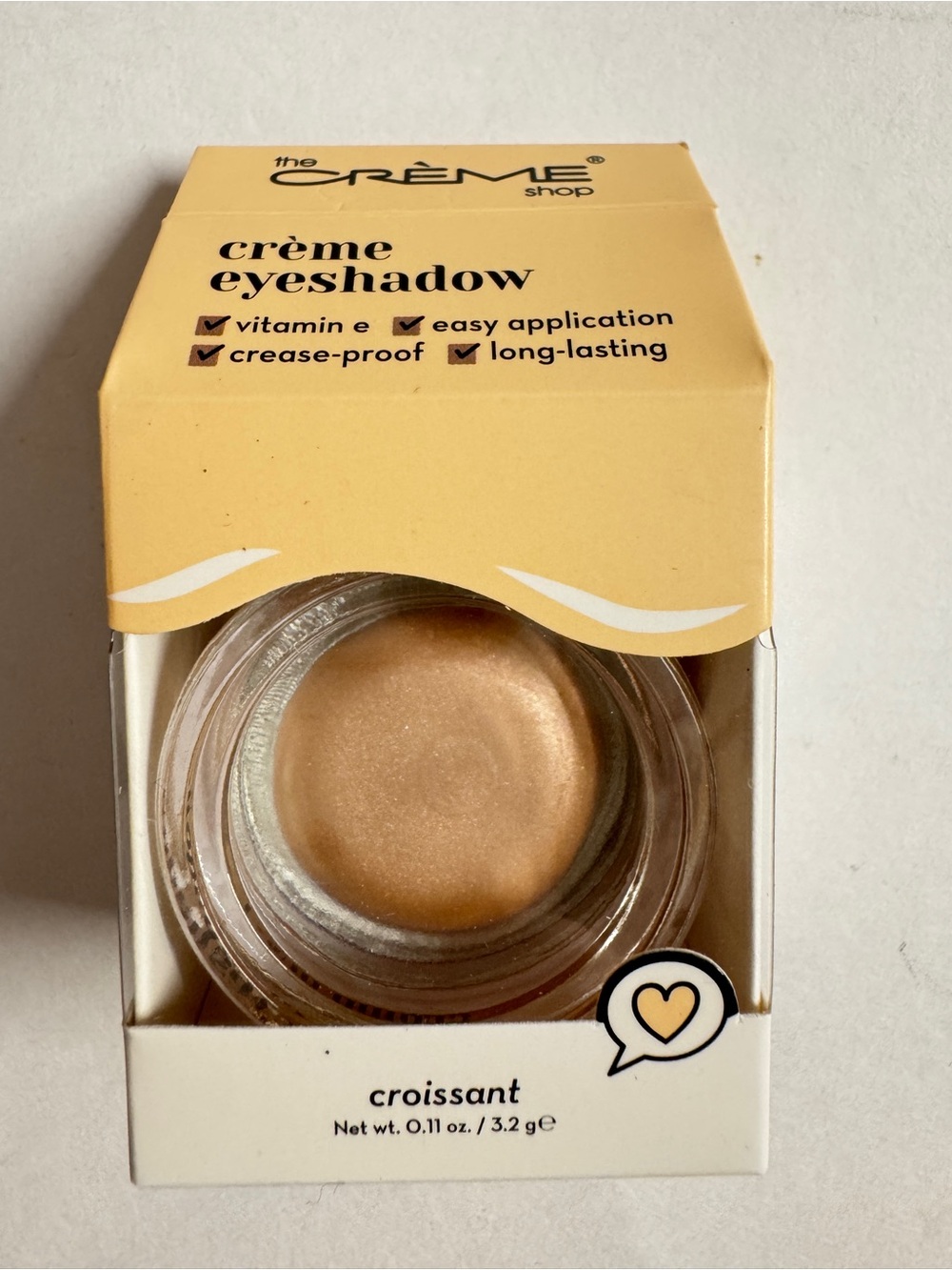 The Crème Shop Croissant Crème Eyeshadow – Croissant